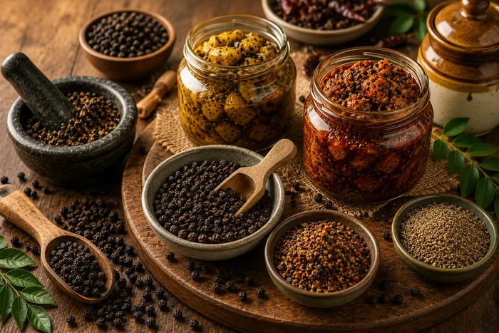 Pepper pickle and spice mixes